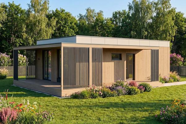 Kalmes 50 moduļu māja, kopskats